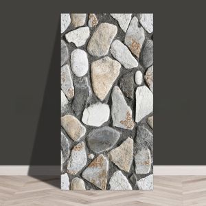 NOONOOR Brick Design 3D Wall Sticker Waterproof Self-adhesive Wall Tile Sticker Moisture-proof Wall Background Decorative Living Room