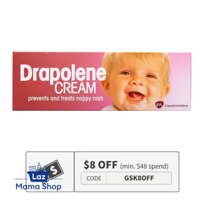 Drapolene Diaper Rash Cream 55G (Laz Mama Shop)