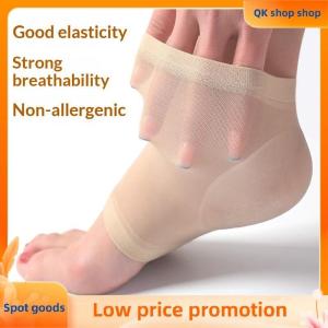✨QK shop✨ 1pair Silicone Heel Protector Set Moisturizing Socks Anti-Crack Repair Protective Cover Plantar Pain Relief Foot Care Tools