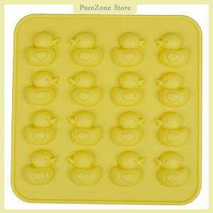 [PureZone] น่ารักเป็ดซิลิโคนแม่พิมพ์ DIY ช็อกโกแลตน้ำแข็งบิสกิตขนมแม่พิมพ์