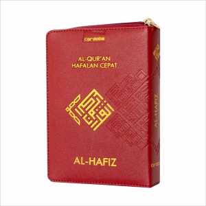 Mushaf Alquran AL HAFIZ Resleting A6 Hafalan 3 Blok Tajwid Warna Cover Jaket Ukuran A6 Cordoba