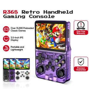 R36S Retro Handheld Gaming Console