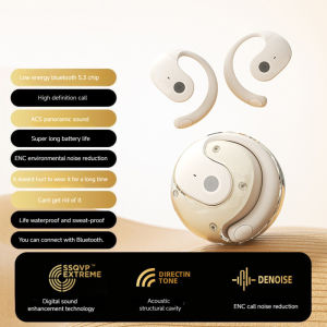 New TWS Small Coconut Ball Ear Hook Bluetooth Earphones Truly Wireless With Ultra Long Battery