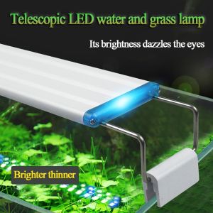 Aquarium LED Light Water grass lamp Four Rows Clip Waterproof Fish Tank Light Aquarium Accessories