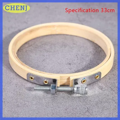 CHENJ Tre Khung thêu Hoop Vòng tự làm thêu sơn Cross Stitch Kit Vòng tre khung may công cụ trang trí nhà