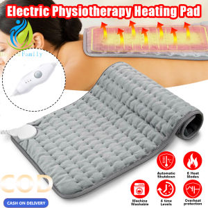 Hot Compress Rechargeable Original EU Plug 60*30cm Heating Pad Electric 10-Level Fast Moist/Dry Pain Relief Heat Mat Adjustable Temperature Therapy Hot Compres To Relax Muscles for Back Pain Shoulder