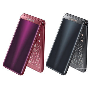 Original Samsung Galaxy Folder2 G1650 Quad Core 2GB RAM 16GB ROM 8MP Camera LTE Dual SIM Flip Mobile Phone