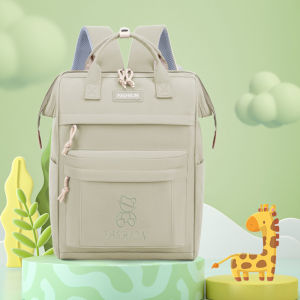 กระเป๋าคุณแม่กันน้ำความจุขนาดใหญ่มัลติฟังก์ชั่น กระเป๋าเป้สะพายหลัง กระเป๋าแม่