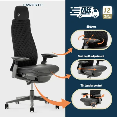 Fern x Xbox Gaming Chair - Haworth (Free Delivery + Free Chair Assembly) Delivery Within 1 Week