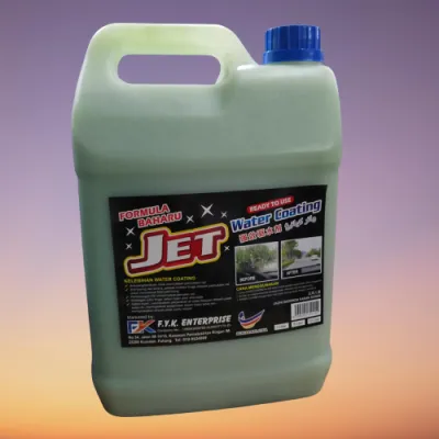 JET WATER WAX COATING WAX 5LITRE (READY TO USE)