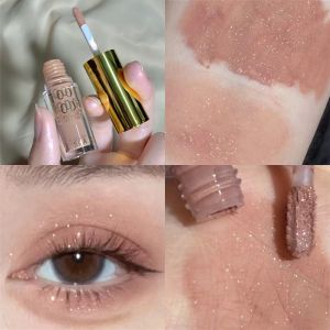 Matte Shimmer Liquid Eyeshadow Blush Dual Purpose Velvet Contour Silky Cream Long Lasting Blush Glitter Eyeshadow Pigment Makeup
