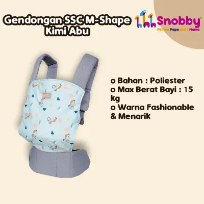 SNOBBY Gendongan Bayi Ransel M-Shape All Series | Snobby Gendongan Bayi Depan SSC Emily Series