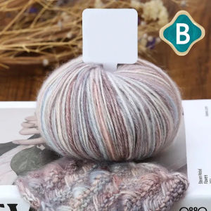 p5u7 1PC Wool Crochet Hand Knitting Yarn Knitting Wool Cotton Thread For Sweater Scarf Soft High Quality Sewing Accessories