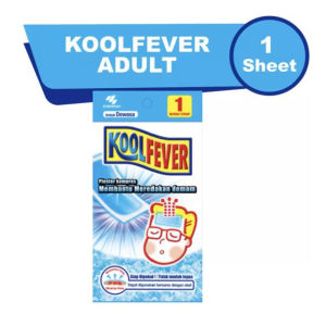 KOOLFEVER ADULT 2 BOX 12 SACHET KOOLFEVER ADULT - Plaster Demam Untuk Dewasa Plaster Koolfever - Plester Kompres Demam & Nyeri Untuk Dewasa