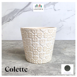 The Leaferie Collette Flowerpot . flowerpots . flower pot . plant pots . planter . planters