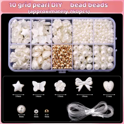 Pony Beads for Friendship Bracelet Making Kit 24 Colors Kandi Beads Set Plastic Rainbow Bulk and 980pcs Letter Beads wit