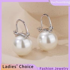 [COD] liuchuanbing Jewellery Ancient Style Bead Earrings Gentle Fashion Temperament Ear Buckle For Women Girls Retro Earrings Jewelry Accessories Gifts