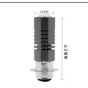 2Pcs P15D T19 LED Motorcycle Headlight Bulbs High Bright Motorbike LED Lamps 2 Pack