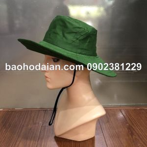 Nón tai bèo bộ đội màu xanh rêu