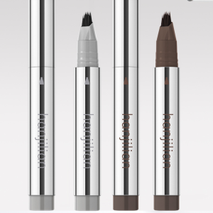 💕Three-Dimensional Wild Eyebrows💕Multi-Pronged Plush Water Eyebrow Pencil Durable Waterproof Non-Fading Distinct Roots Wild Eyebrows Four-Pronged Eyebrow Pencil持久防水眉笔