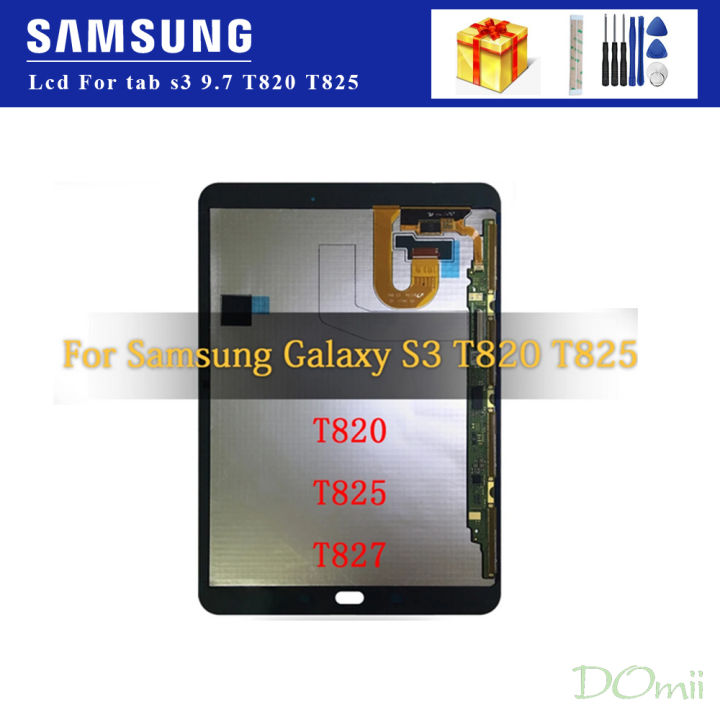 Original New LCD Display for Samsung GALAXY Tab S3 T820 T825