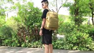 [Toronto2] USB Charging Molle Bag Tactical Backpack 15 inch Laptop Rucksack for Outdoor Camping and Hiking 30L