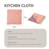 mixshop Premium Microfiber Cloth Kitchen Towel Household Multi-purpose Cleaning Cloth/Towel. SG ready stock
