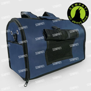 SEMPATI Tas Kucing Pet Cargo 3 In 1 Premium Jumbo 45cm Carrier Bag Tas Gendong Selempang Jinjing Travel Bag Kucing Anjing Hamster Sugar Glider Kelinci Burung Puppy Kitten Pet Backpack Portable