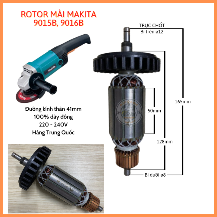 Spazzole CB-318 Per Per Smerigliatrici Makita 9564 - Foto 3