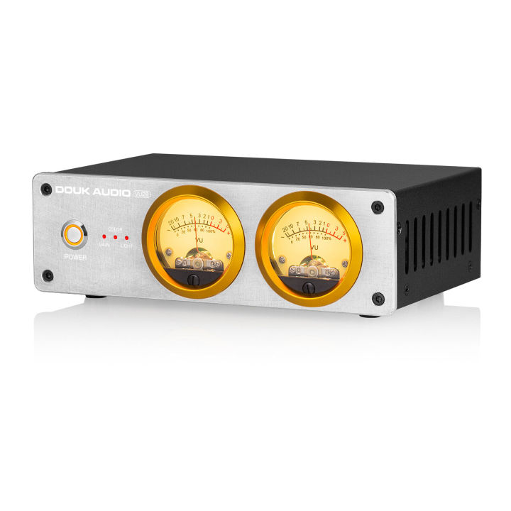 Home Stereo System Visualizer 5V Douk Audio Retro Dual Analog VU Meter ...