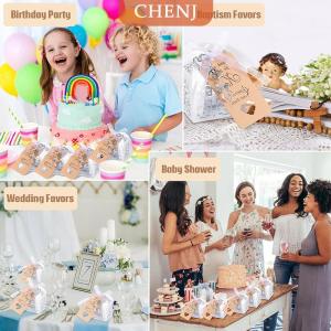 [COD] CHENJ พวงกุญแจนางฟ้า24ชิ้นกล่องใส่ของขวัญบัพติศมา