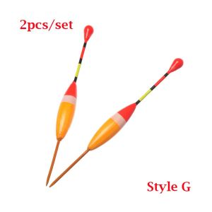 Q-1151 STORE 2PCS Fashion Assorted Sizes Fluctuate Floats Bobbers Ice Fishing Lure Float Indicator Light Stick Floats