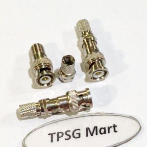 Bộ BNC + F5 dành cho Camera đầu thu cáp đồng trục truyền hình (Giá bán 2 Bộ gồm BNC + F5)