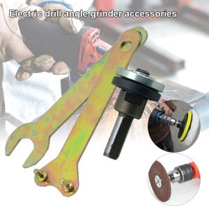 For Cutting Disc Polishing Wheel Connecting Rod 10mm Electric Drill Conversion Angle Grinder Metals Handle Holder Adapter Polishing accessories 1 set