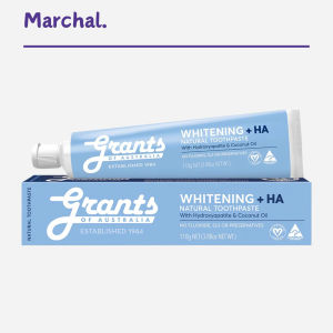Kem Đánh Răng Hữu Cơ Trắng Răng + HA Grants of Australia 110g Trắng Răng Vượt Trội Tái Khoáng Men Răng Giảm Ê Buốt