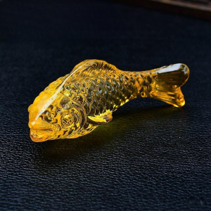 Cá chép pha lê phong thủy size 50mm chiêu tài lộc decor nhà cửa công ty vật phẩm phong thủy