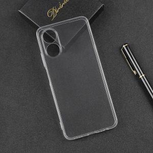 Softcase Casing OPPO A17 2022 Silikon Case Selikon Clear Bening Transparan Pelindung Belakang hp Camera Full cover