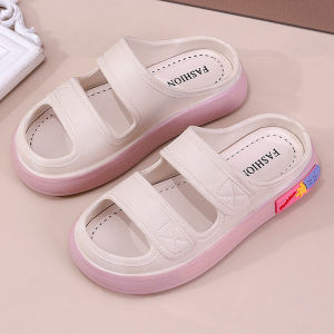 Wulove NEW Shoes รองเท้าแตะเสริมส้นสุดเก๋ รองเท้าลำลองแฟชั่น🌼 พื้นนุ่ม แมทช์กับชุดไหนก็ปัง ใส่แล้วไม่กัดเท้า รองรับเท้าได้ดี