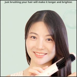 Hairdryer Comfort Ergonomic Negative Ion Comb Curls Negative Ion Anti-static Durable Intelligent