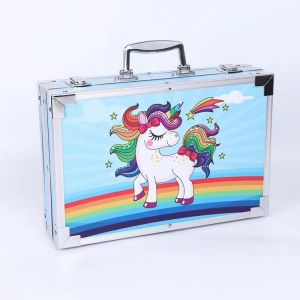 145 PCS. ART COLORING DRAWING PAINTING SET with Aluminum Alloy Case