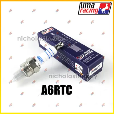 UMA Spark Plug Utech Nickel A6RTC/A7RTC/B8RTC Motorcycle