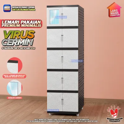 Lemari Pakaian Plastik Serbaguna Lemari Kingdom Virus Warna Lemari Baju Minimalis Lemari Serbaguna