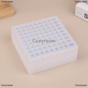 [COD] Cozyroom 100 Holes Laboratory Plastic Tube Box Rack Use For 2ml 1.5ml 1.8ml Cryopreservation Tube With Connection Cover