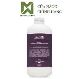 Dầu gội xả phục hồi hư tổn đa tầng tái tạo nang tóc Batious Repairing Nourishing tím 500ML