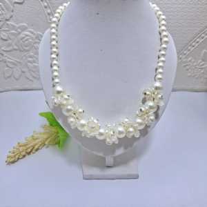 KalungMutiara Etnik Wanita Hijab Fashion