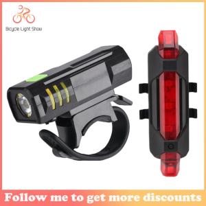【New Arrival】 Cycling Front Light High Brightness Cycling Safety Front Lamp 500mAh Bike Handlebar Flashlight 100LM Bicycle Accessories