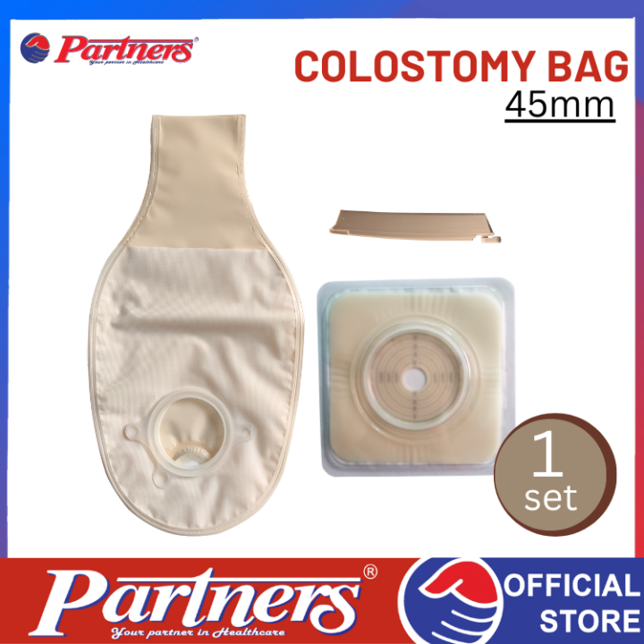 PARTNERS COLOSTOMY BAG 45MM (1 set) Lazada PH