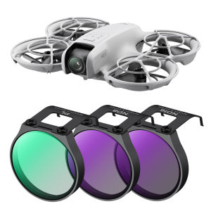 K&F CONCEPT 6PCS UV& ND&CPL Filter Set(UV+CPL+ND8+ND16+ND32+ND64)for DJI NEO Aluminum Frame Drone Lens Filter with Multi-Coated HD Optical Glass