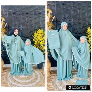 MUKENA TRAVELING DEWASA / CRINCLE 4 IN 1 / TAS SEJADAH / LESTY / LESTI / VIRAL / TERLARIS / KEKINIAN / TERBARU / CRINKLE / OLEH OLEH HAJI