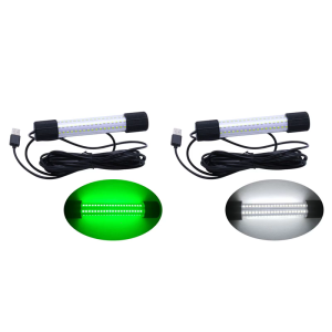 13W Fishing Light Underwater LED Fishing Light Lure Baits Light Fishing Attractants Fish Finder Light